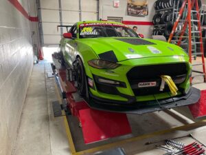 green race car ohio