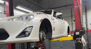 racecar alignment work