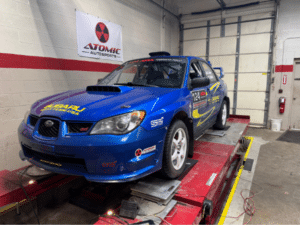 2002 Subaru Impreza Blue - Rally - Driven by Ken Block - Atomic Autosports Prepped