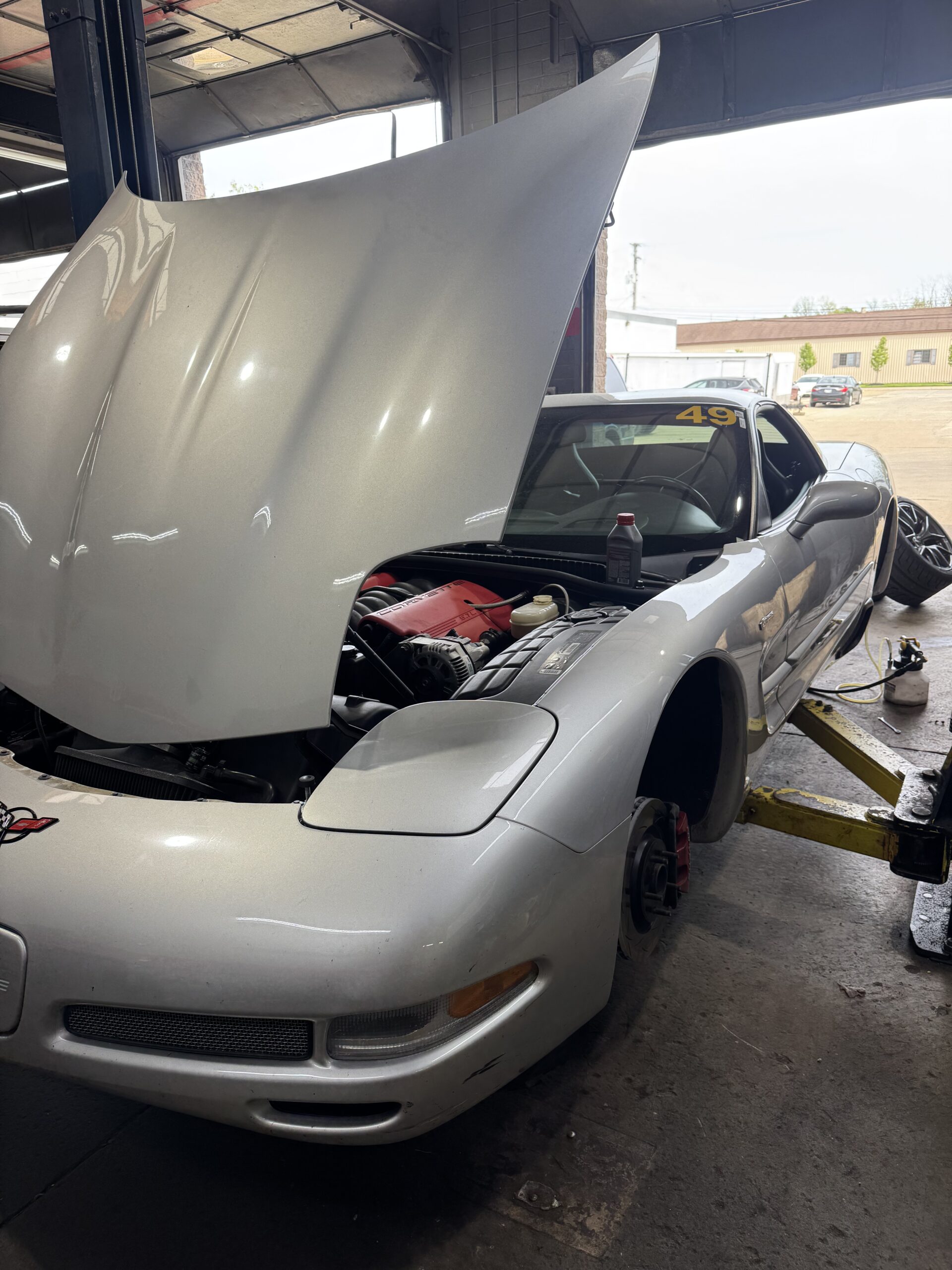 2002 Corvette Z06 performance work at Atomic Autosports