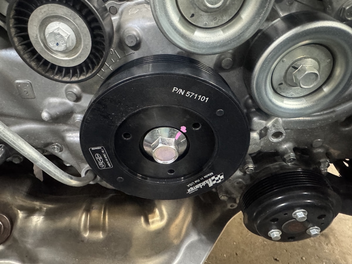 GR86 Base build detail — adjustable control arm installation