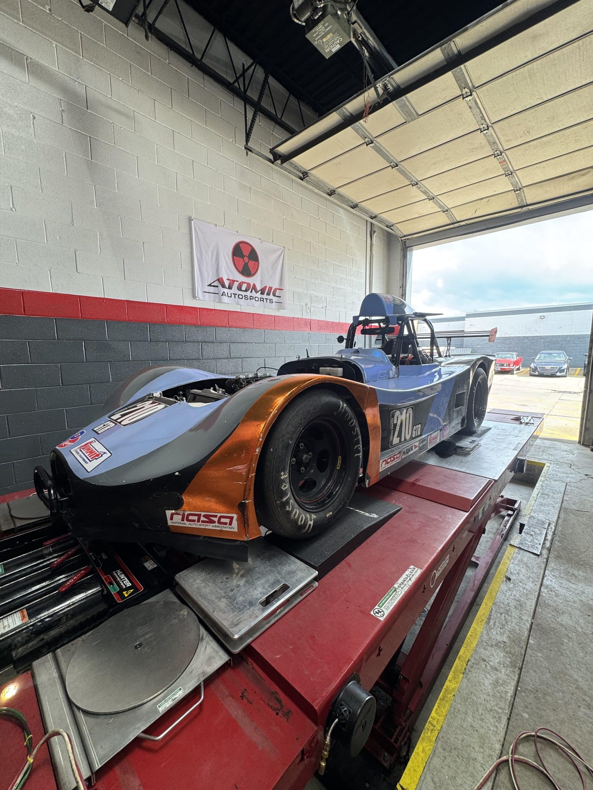 2006 INEX Thunder Roadster — corner balance and motorsports alignment