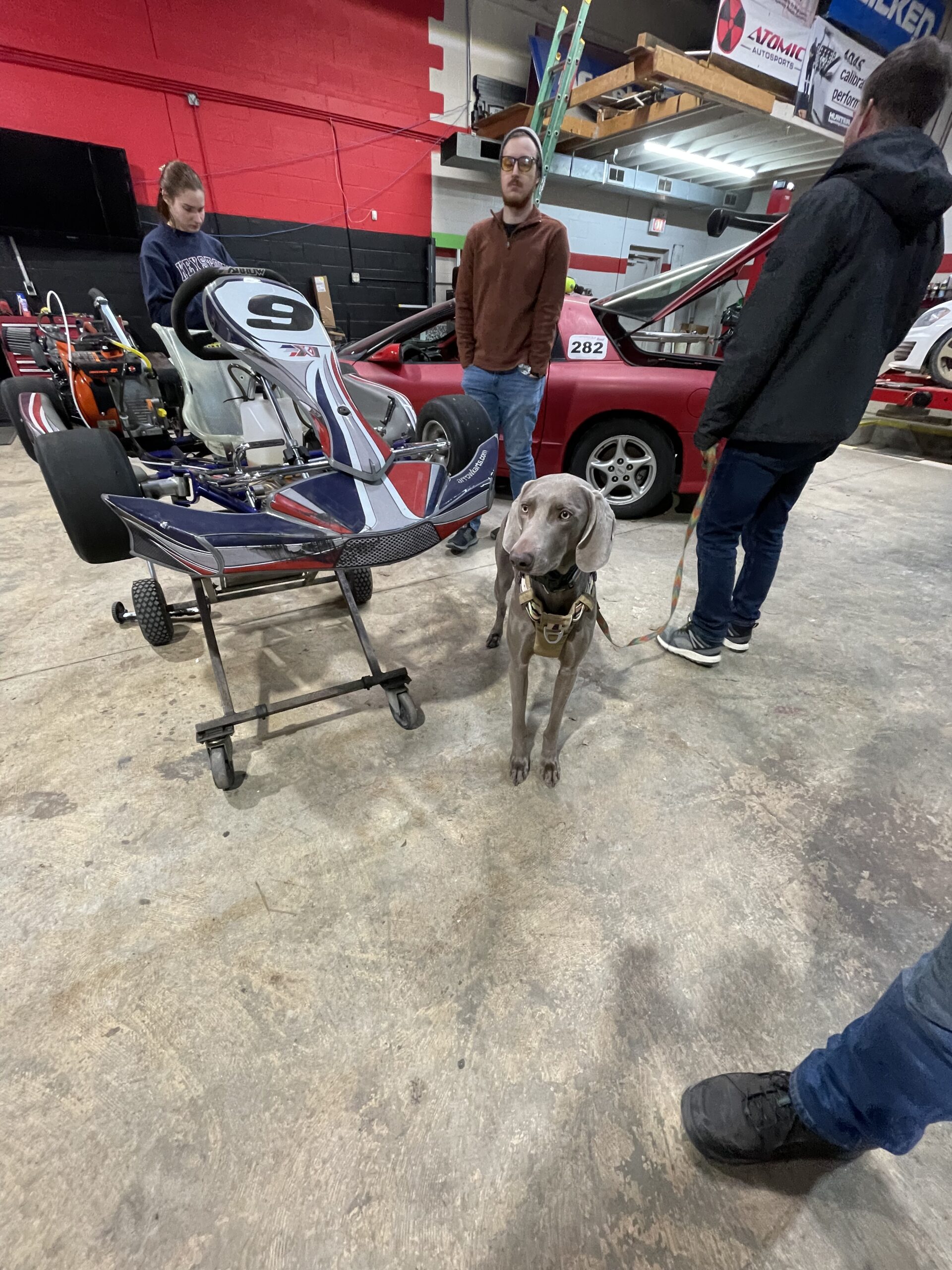 Neohio SCCA members and friends at the Atomic Autosports open house